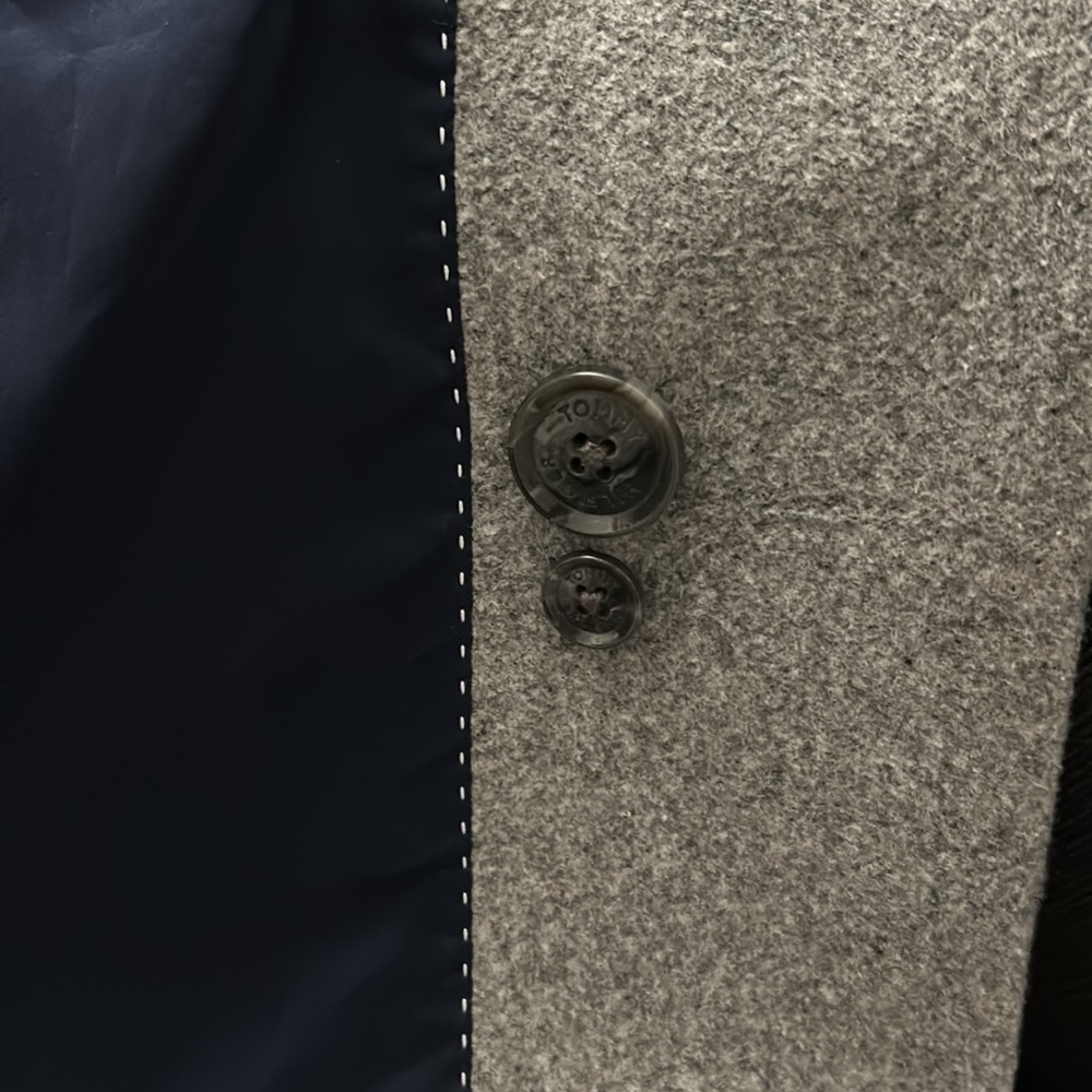 Tommy Hilfiger Trim Fit Overcoat - Picture 10 of 12